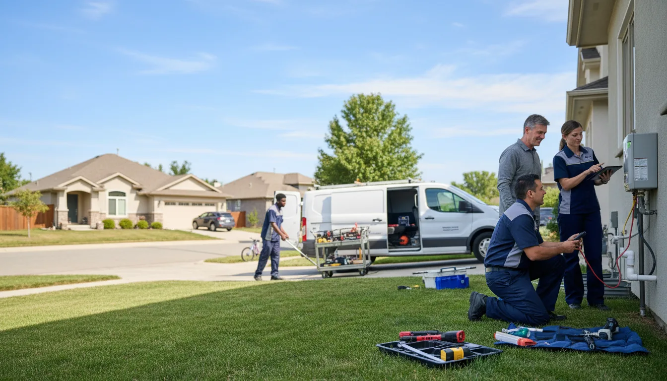 Tankless water heater service in Fortuna, CA